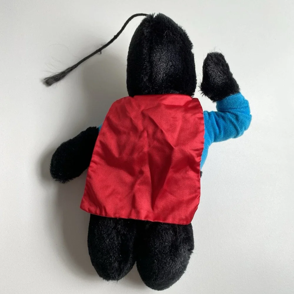 Lenders Bagels Plush Toy‎ BAGEL BIRD.  Russ Berrie RARE Vintage Penguin w/ Cape